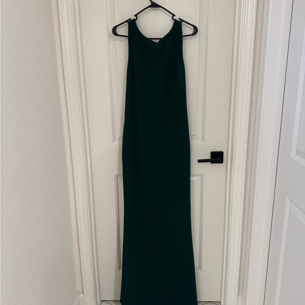Lulu's Deep Green Maxi Dress